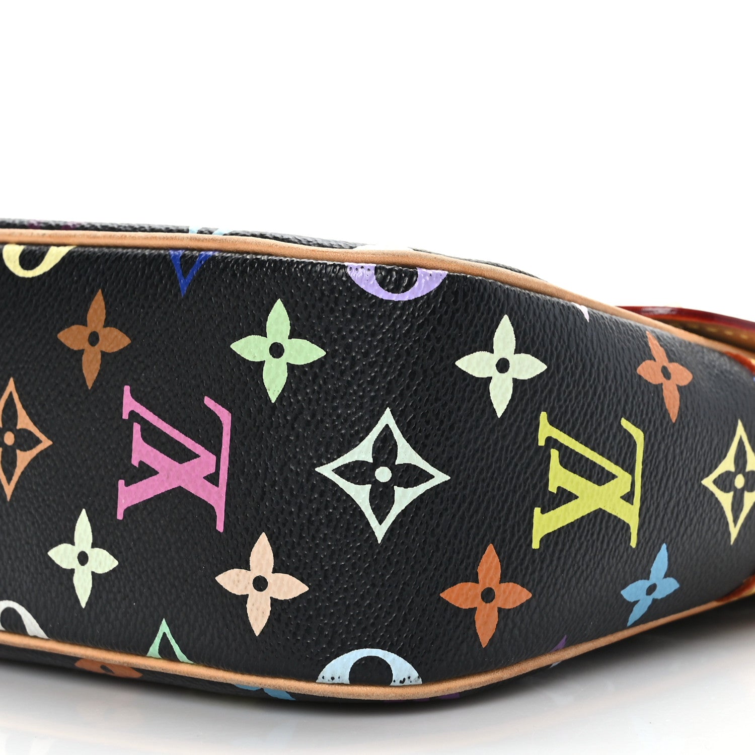 Louis Vuitton Monogram Multicolor Sologne Black 8 of 9