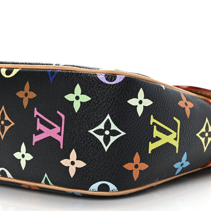 Louis Vuitton Monogram Multicolor Sologne Black 8 of 9