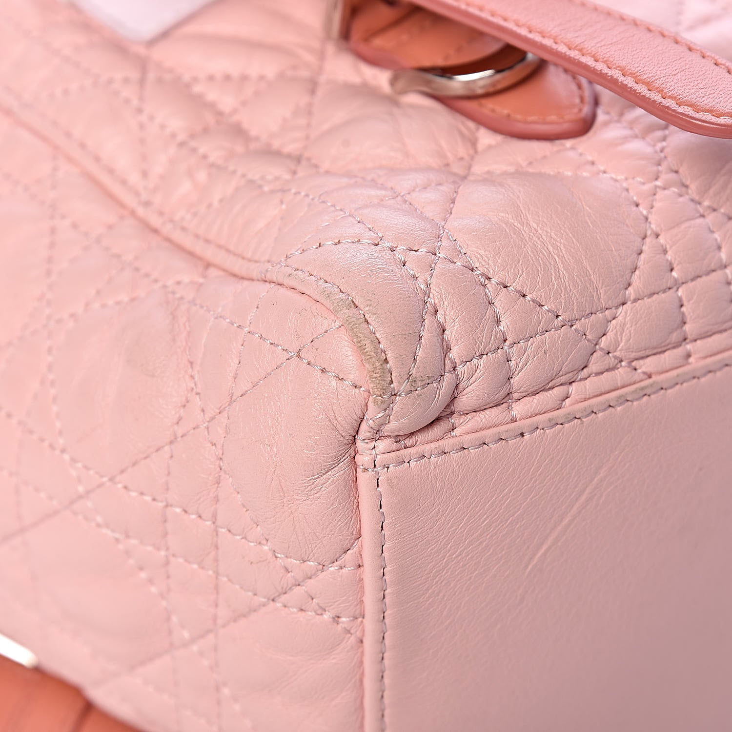 Christian Dior Lambskin Cannage Large Stardust Backpack Pink 12 of 19