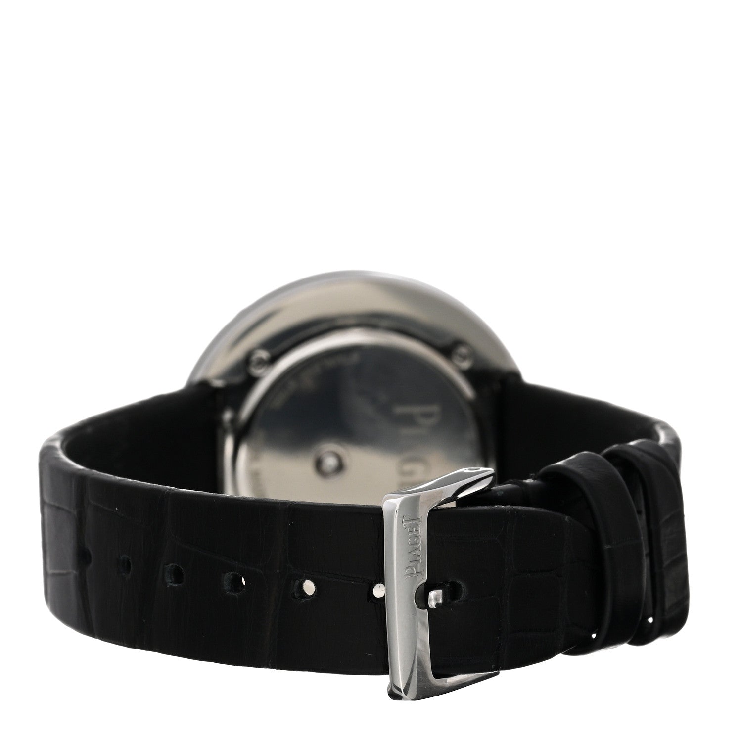 Piaget Stainless Steel Alligator Diamond 33mm Possession Quartz Watch 3 of 5
