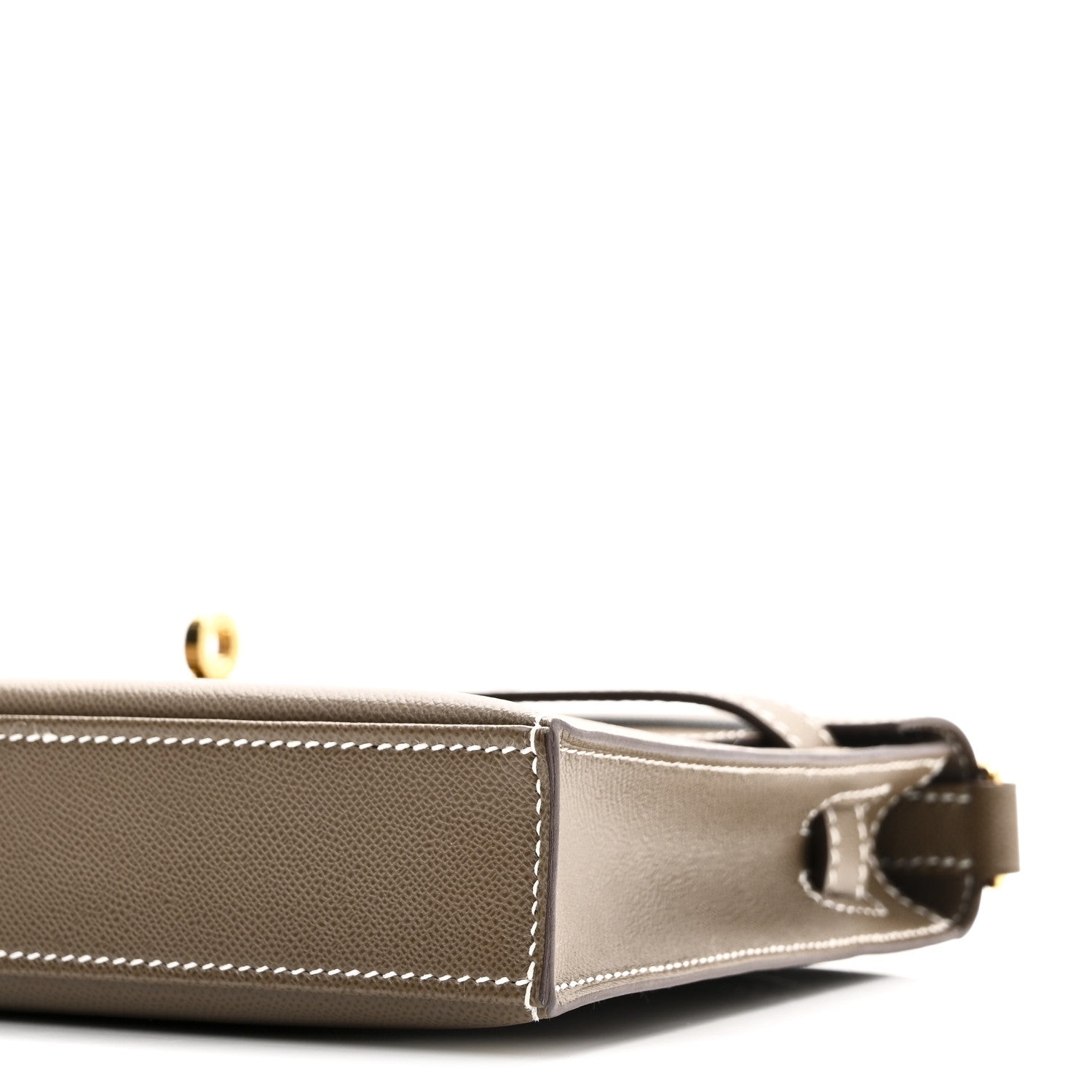 Hermes Madame Calfskin Kelly Elan Etoupe 10 of 11