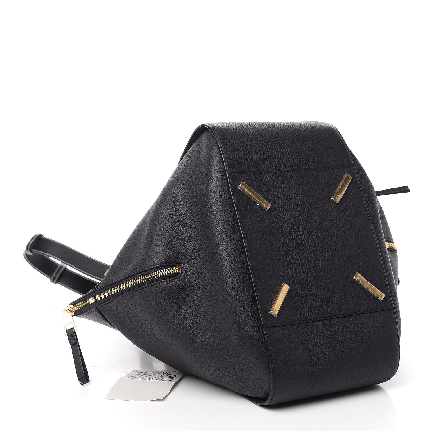 Loewe Calfskin Small Hammock Shoulder Bag Midnight Blue Black 3 of 8