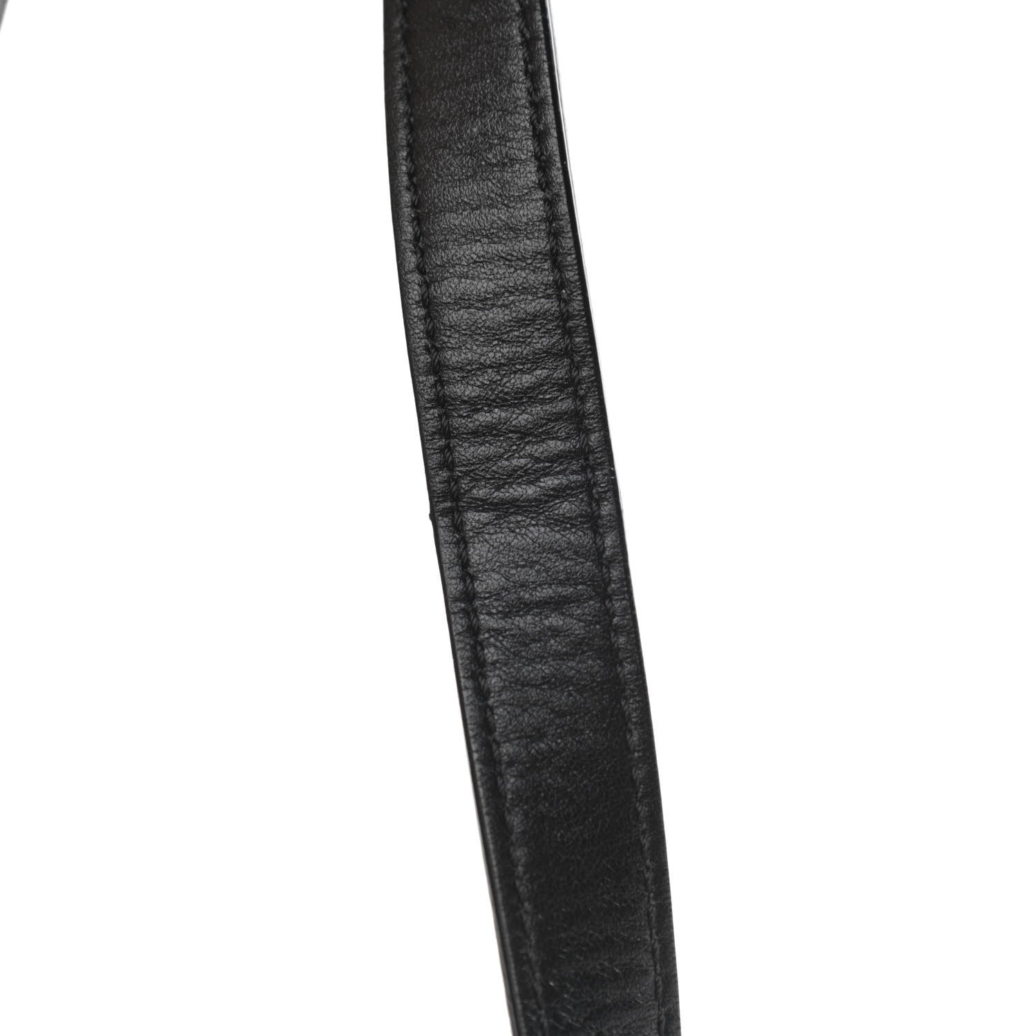 Chloe Calfskin Studded Charm Fringe Mini Hudson Crossbody Bag Black 8 of 10