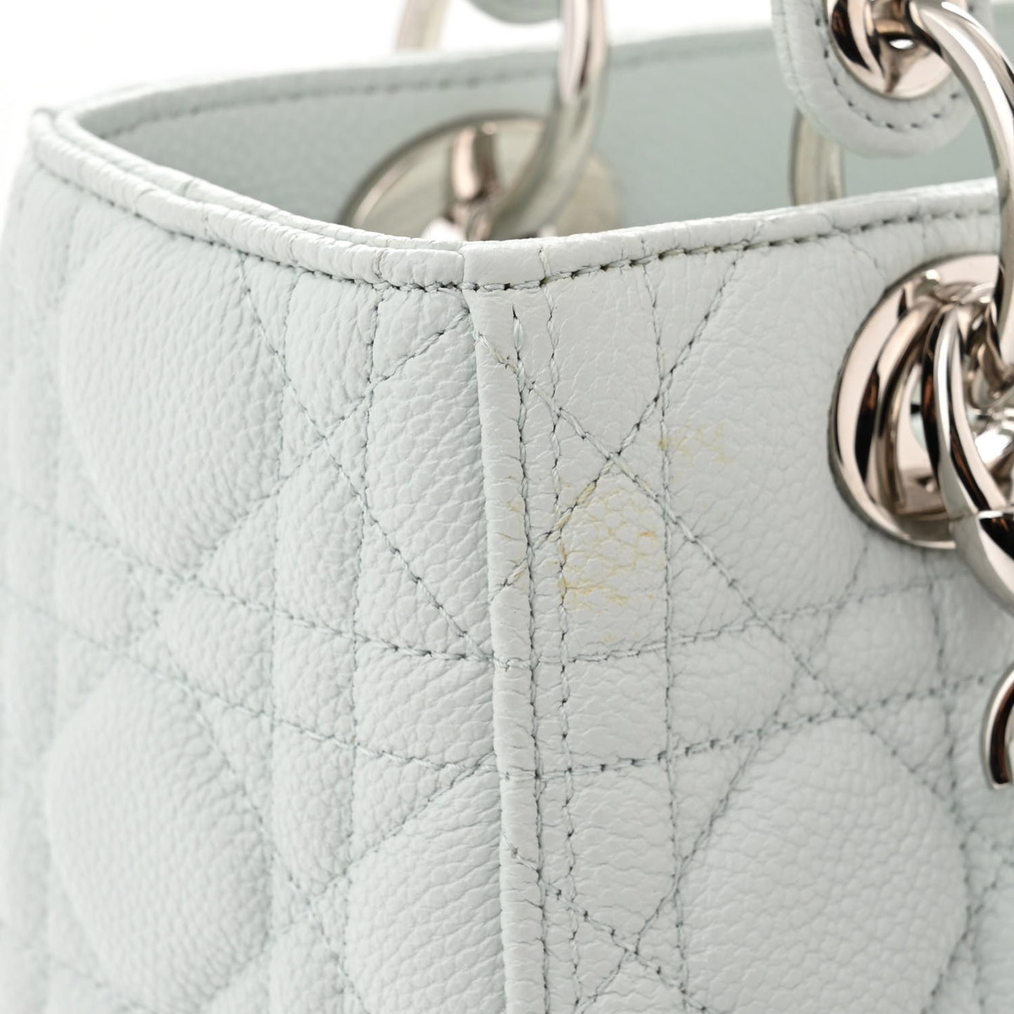 Grained Calfskin Cannage Medium Lady Dior