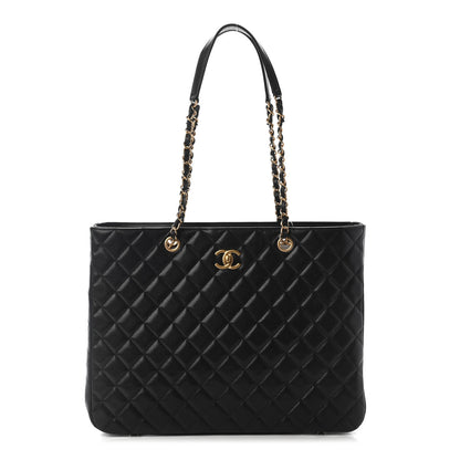 Chanel Caviar Quilted Large Shopping Tote Black 1 of 9