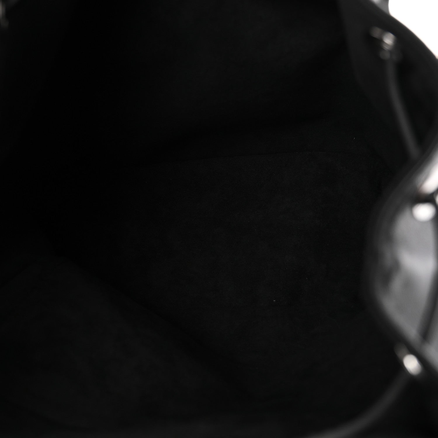 Louis Vuitton Lambskin Monogram Montsouris Vibe PM Black 5 of 10