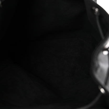 Louis Vuitton Lambskin Monogram Montsouris Vibe PM Black 5 of 10