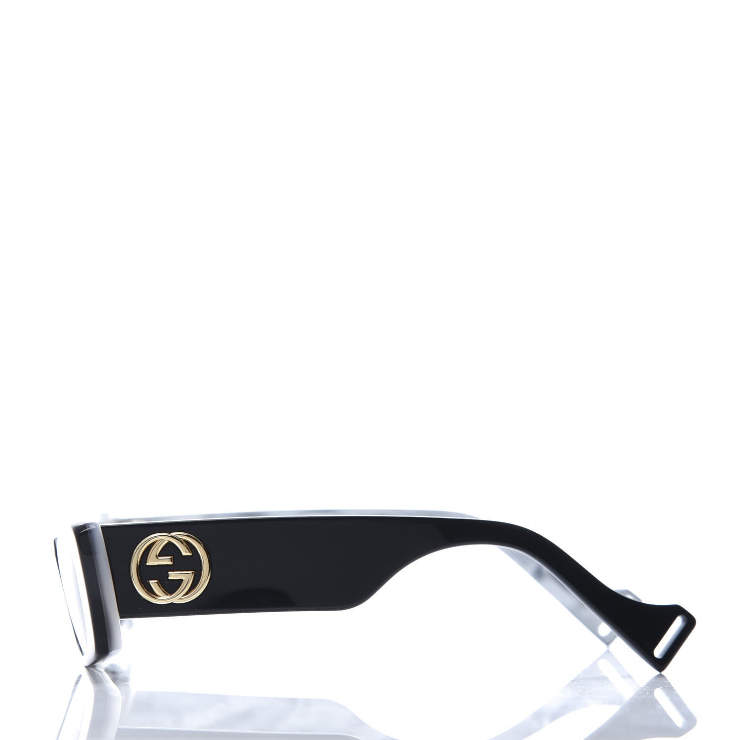 Gucci Acetate Rectangular Sunglasses GG0516S Black 3 of 9