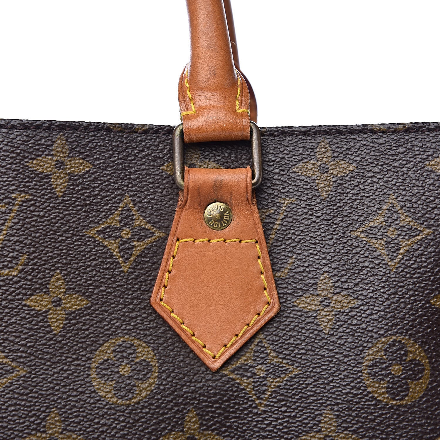 Louis Vuitton Monogram Sac Plat 12 of 13