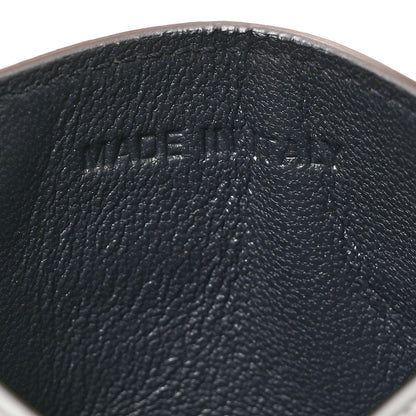 Christian Dior Metallic Patent Micro-Cannage Lady Dior Card Holder Silver 7 of 8