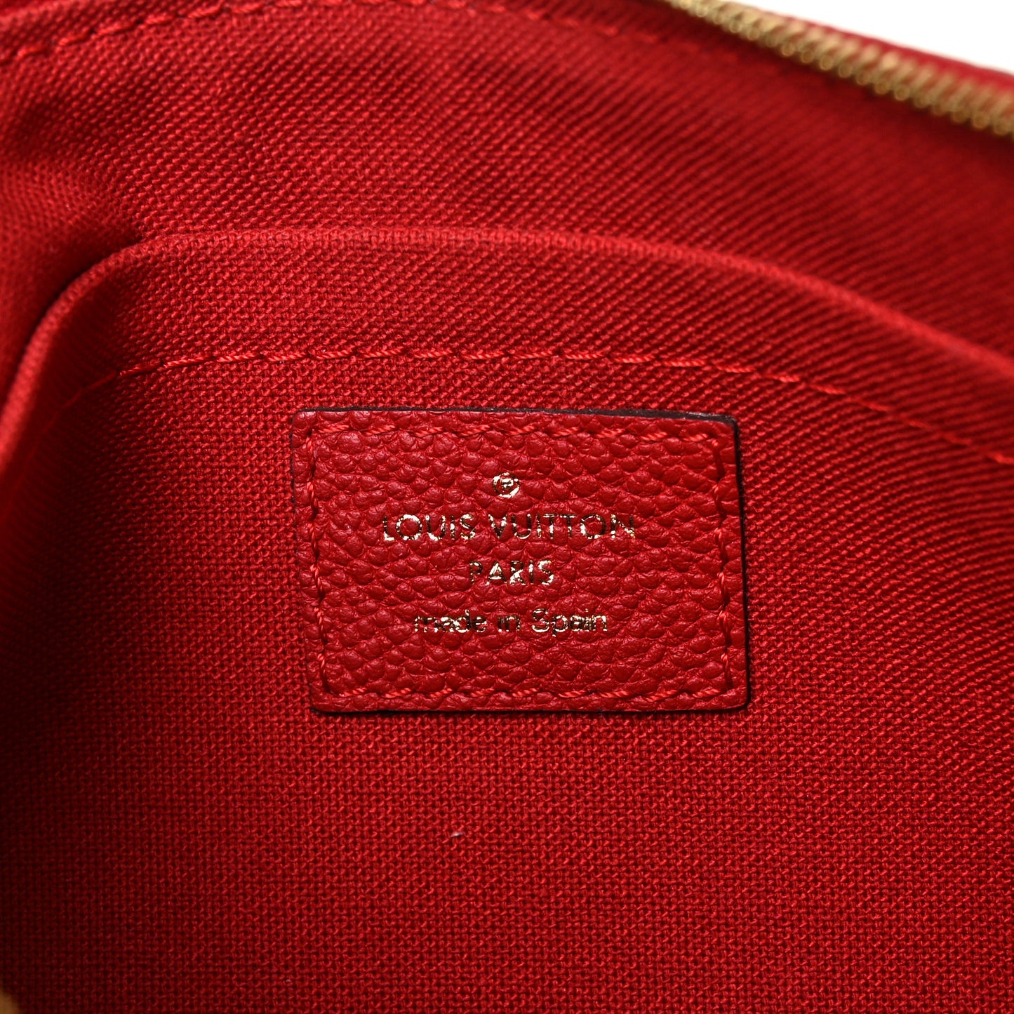 Monogram Pallas Clutch Cherry