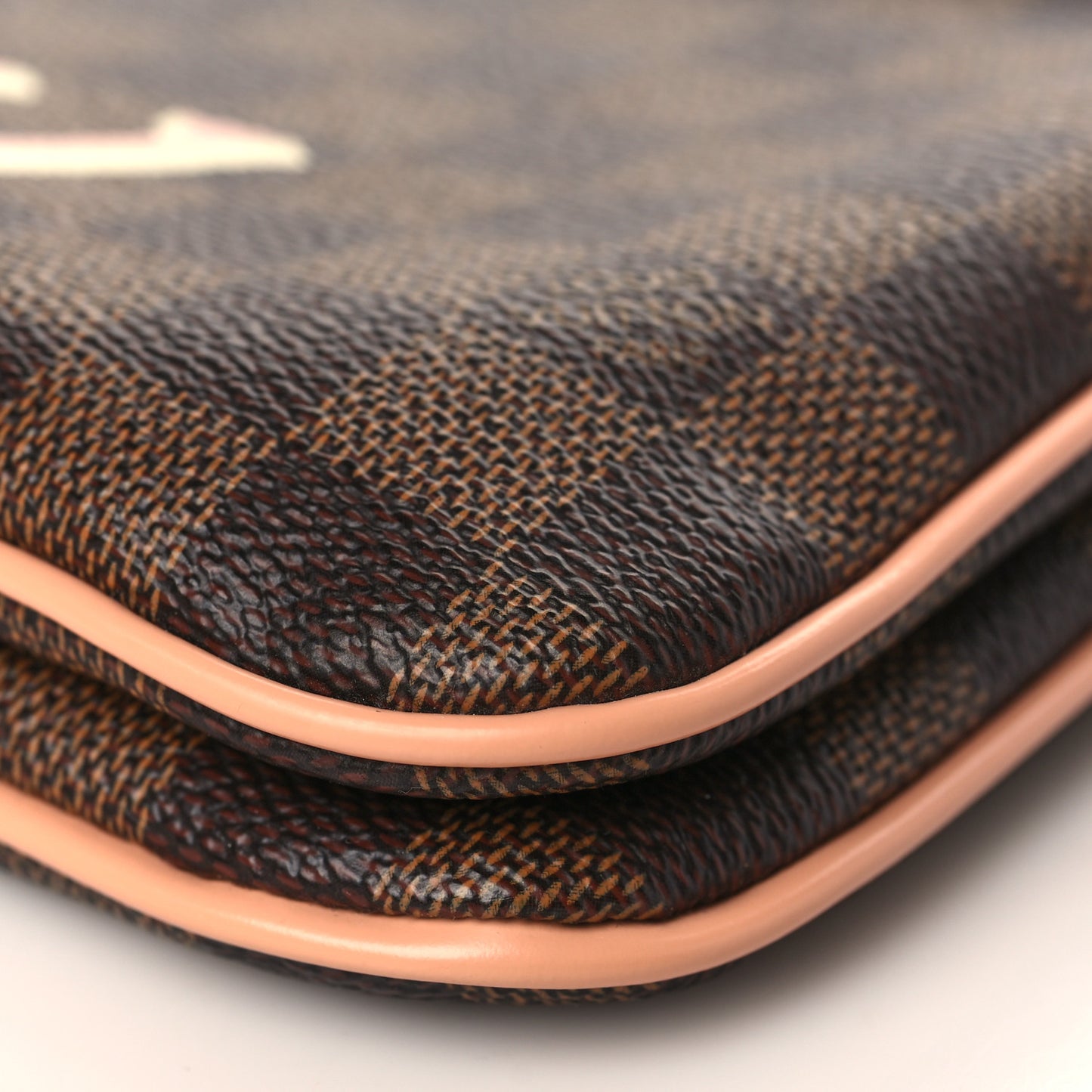 Damier Ebene Double Zip Pochette