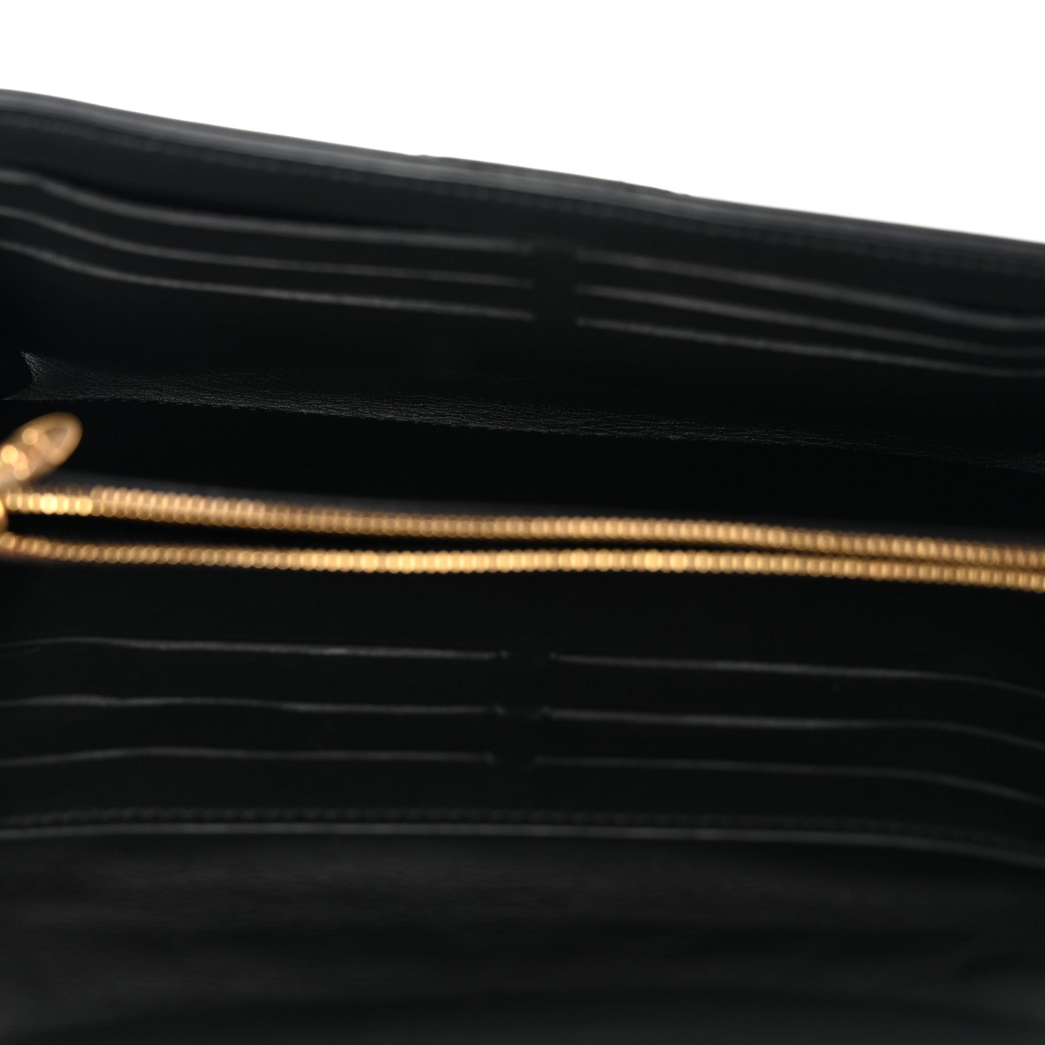 Louis Vuitton Calfskin Love Lock New Wave Long Wallet Black 5 of 7