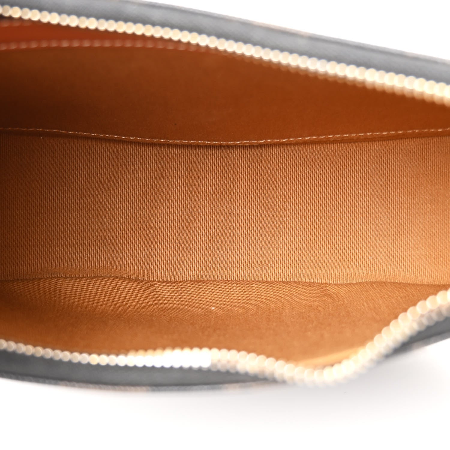Celine Triomphe Canvas Calfskin Ava Shoulder Bag Tan 5 of 11