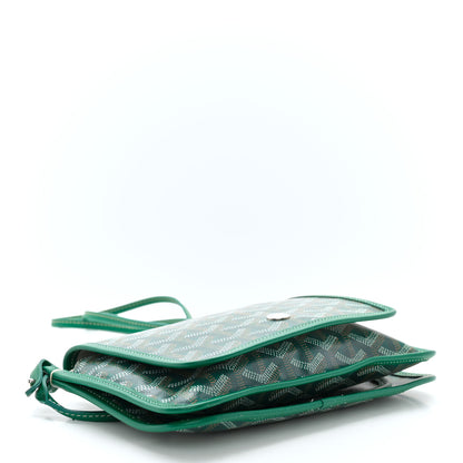 Goyard Goyardine Plumet Wallet Clutch Green 4 of 10