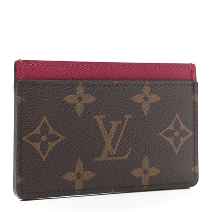 Louis Vuitton Monogram Card Holder Fuchsia 3 of 7