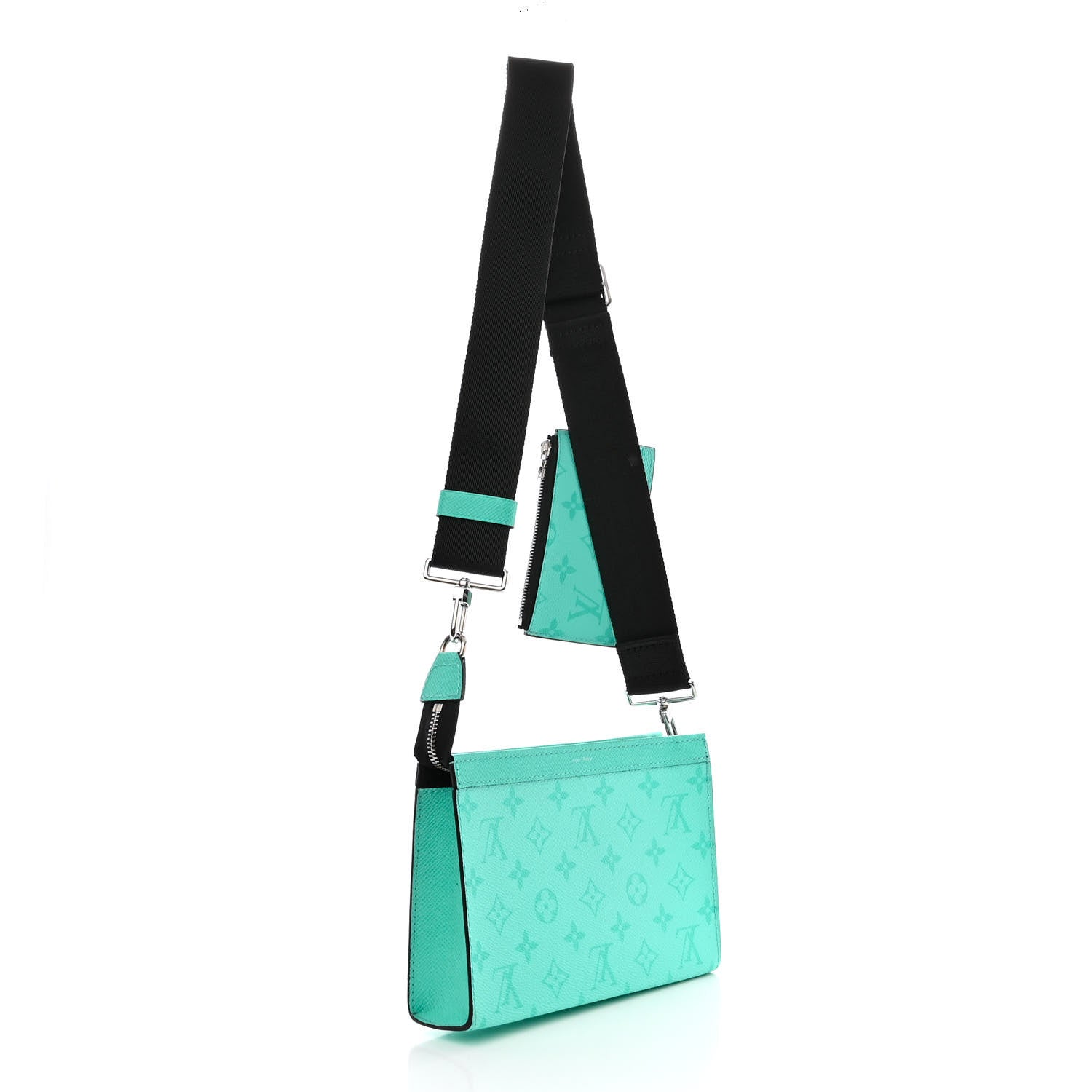 Louis Vuitton Monogram Gaston Wearable Wallet Miami Green 3 of 12