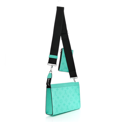 Louis Vuitton Monogram Gaston Wearable Wallet Miami Green 3 of 12