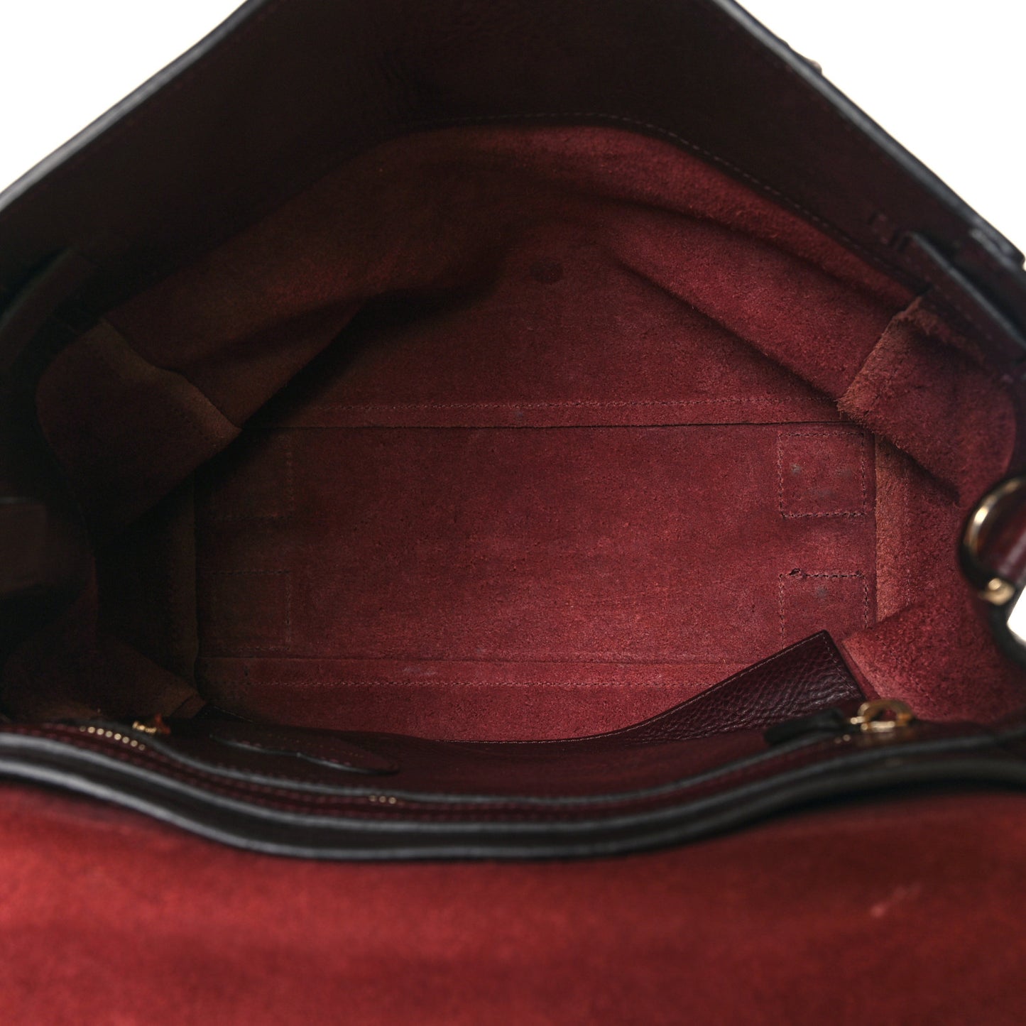 Natural Leather Cara Delevigne Convertible Satchel Oxblood