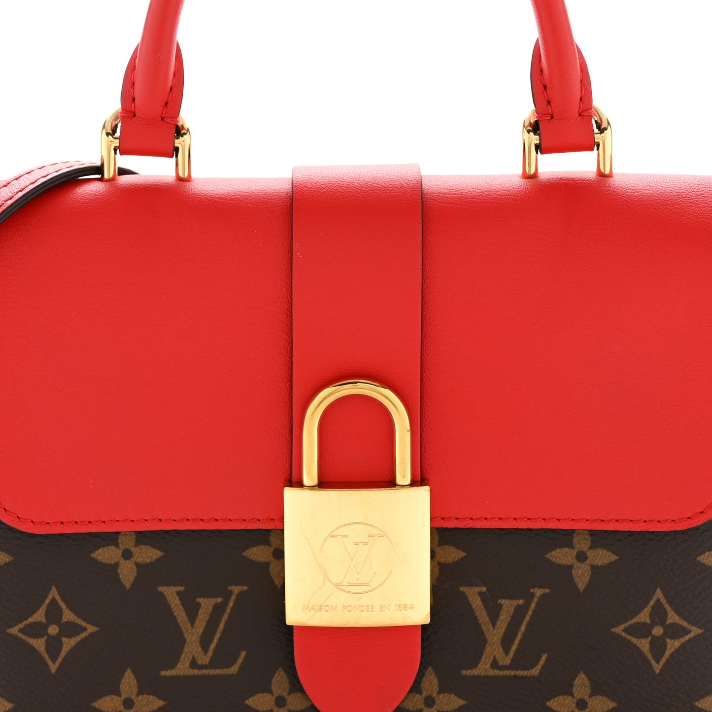 Monogram Locky BB Coquelicot