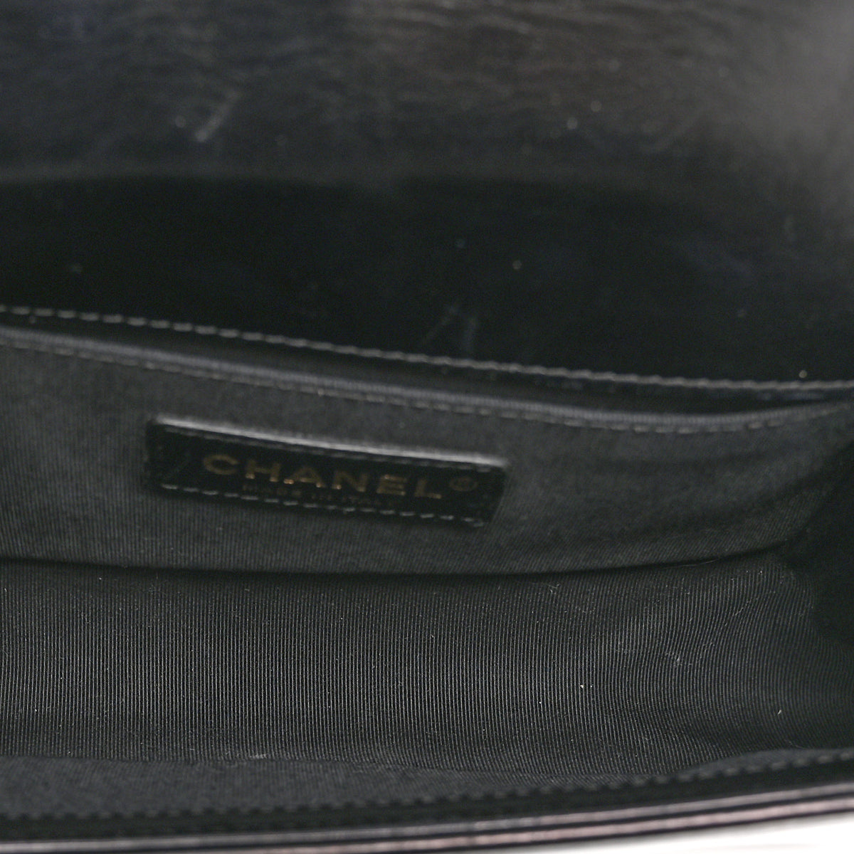Chanel Shearling Calfskin Small Boy Flap Black 5 of 10