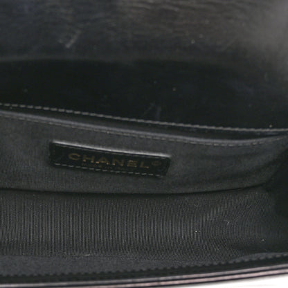 Chanel Shearling Calfskin Small Boy Flap Black 5 of 10