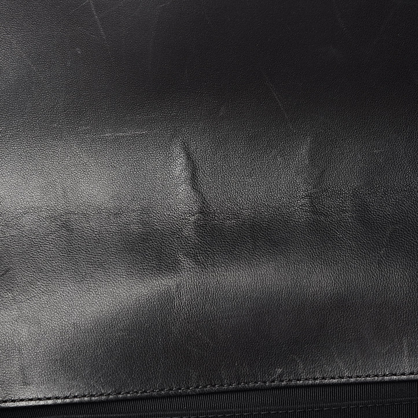 Lambskin Quilted Medium Boy Flap Black