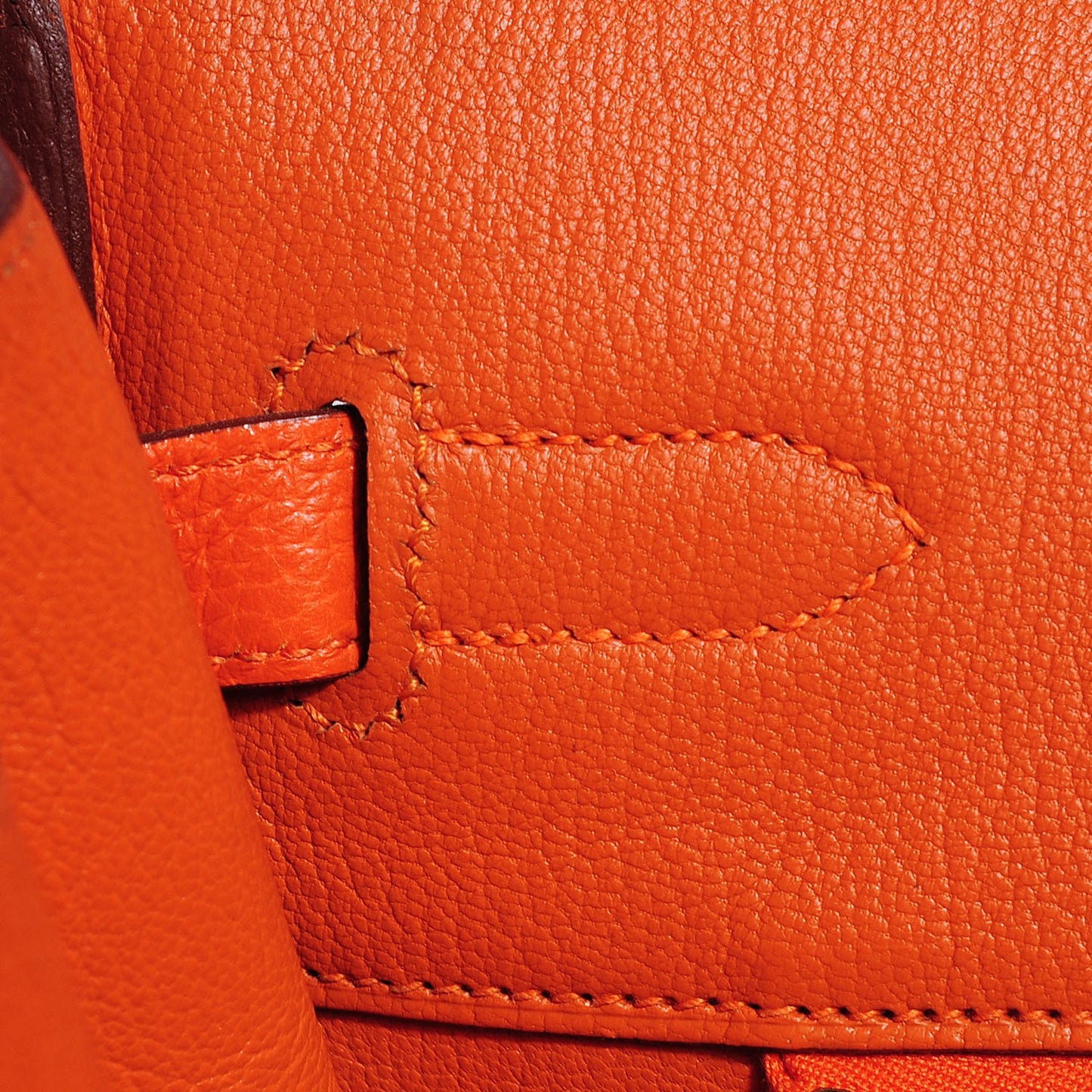 Togo Birkin 35 Orange