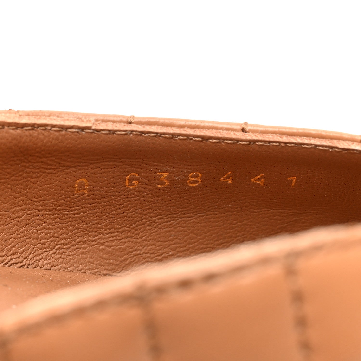 Chanel Patent Lambskin Quilted Cap Toe Ballerina Flats 40 Light Brown Black 8 of 9