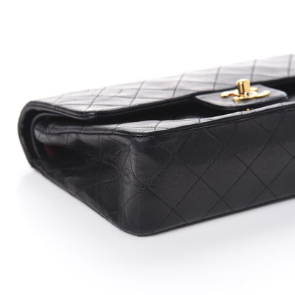 Chanel Lambskin Quilted Small Double Flap Black 12 of 13