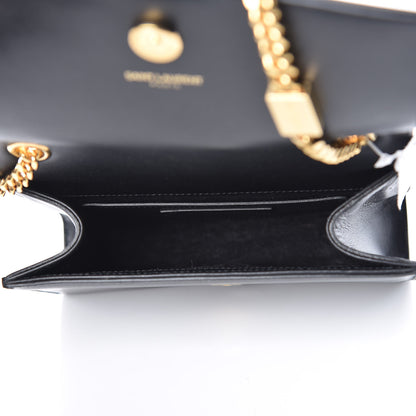 Saint Laurent Calfskin Small Classic Monogram Kate Tassel Satchel Black 5 of 9