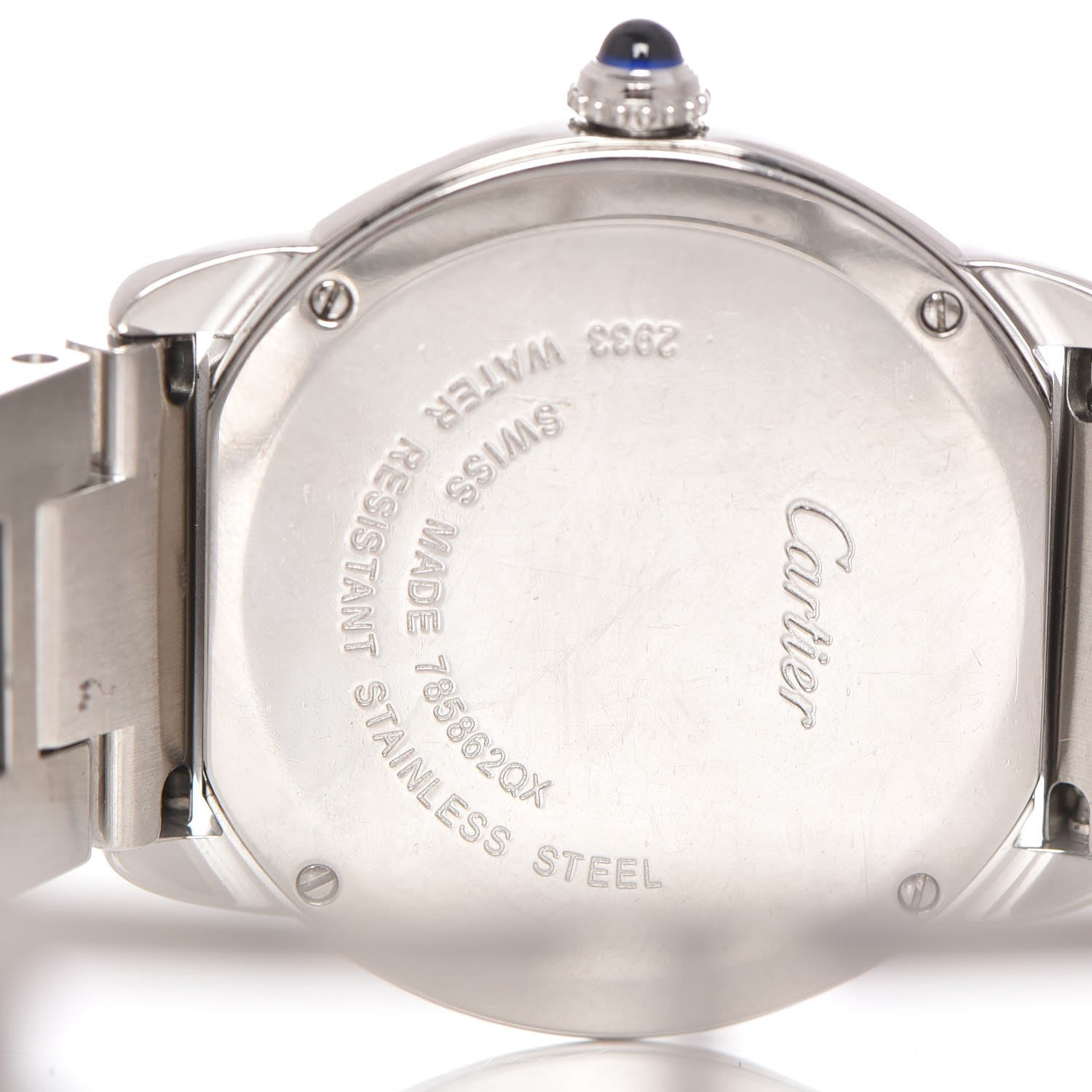 Cartier Stainless Steel 29mm Ronde Solo Quartz Watch 7 of 8