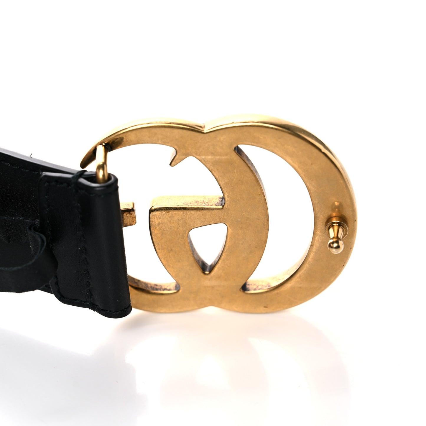 Calfskin Double G 40mm Belt 80 32 Black