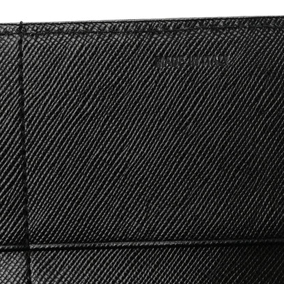 Prada Tessuto Nylon Triangle Continental Flap Wallet Black 7 of 11