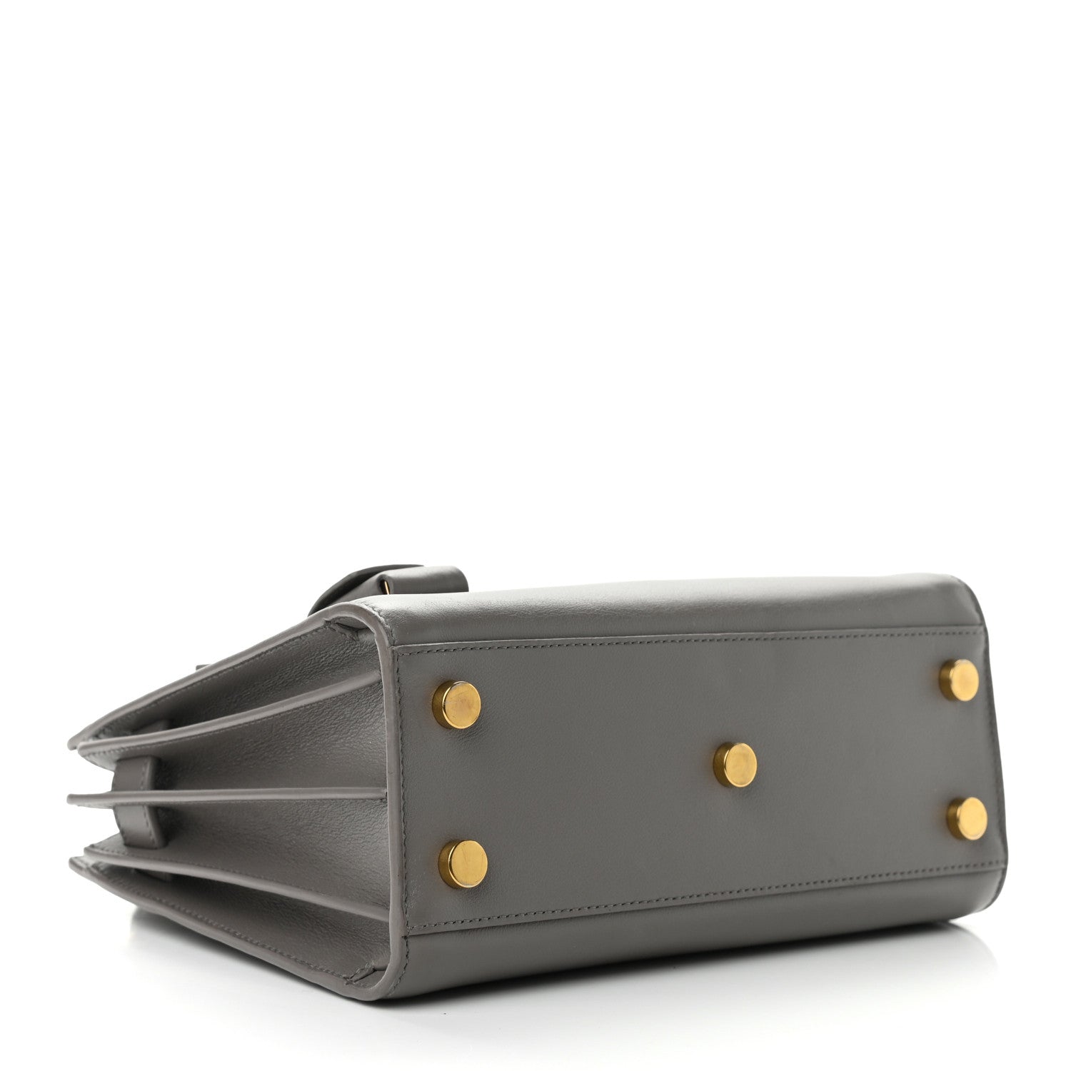 Saint Laurent Calfskin Nano Sac De Jour Fog 3 of 11