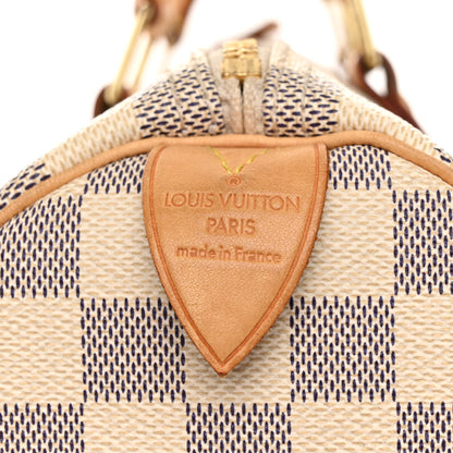 Louis Vuitton LOUIS VUITTON Damier Azur Speedy 30 6 of 12