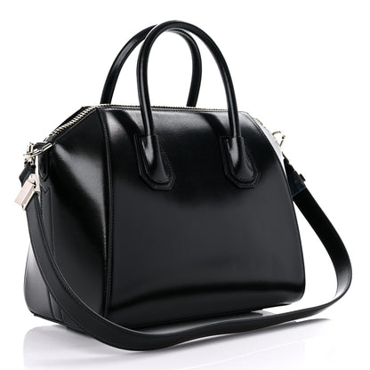Givenchy Shiny Lord Calfskin Small Antigona Black 3 of 9
