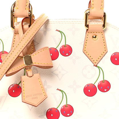 Louis Vuitton LV X TM Monogram Cerises Alma BB White 7 of 9