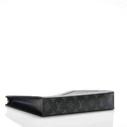 Louis Vuitton Monogram Eclipse Pochette Voyage MM 4 of 6