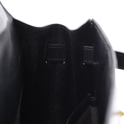 Hermes Box Kelly Sellier 32 Black 14 of 38