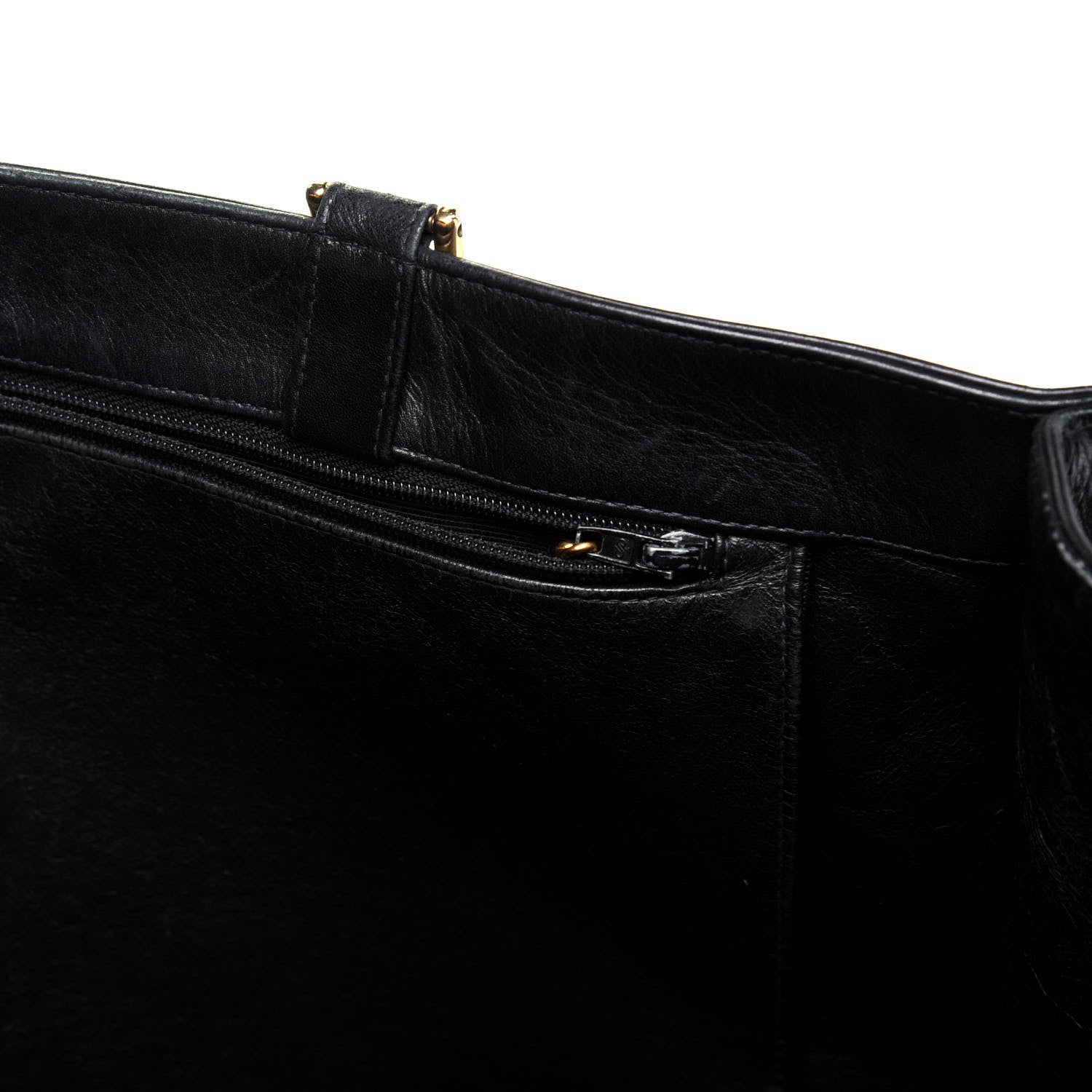 Chanel Lambskin CC Tote Black 11 of 23