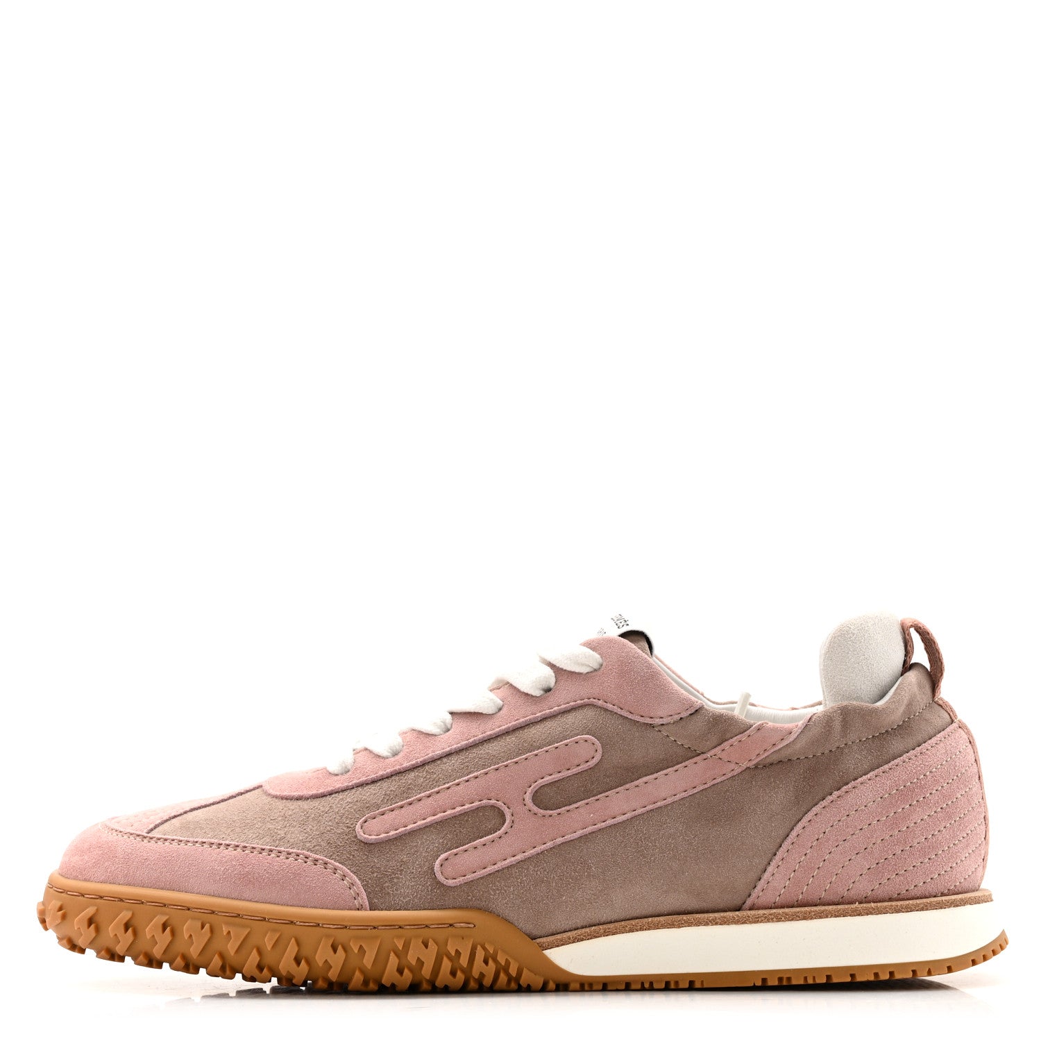 Hermes Suede Goatskin Jet Sneakers 37 Rose Cancan Rose Aquarelle 1 of 9