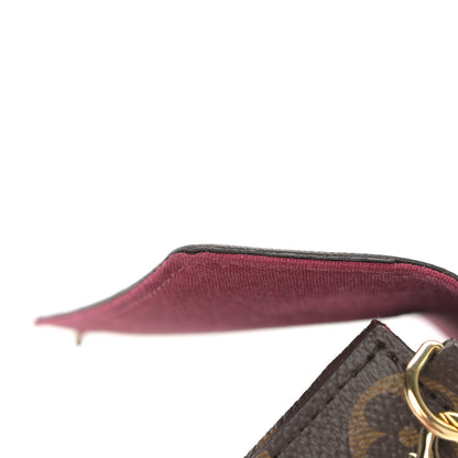 Louis Vuitton Monogram Pochette Felicie Chain Wallet Fuchsia 12 of 13