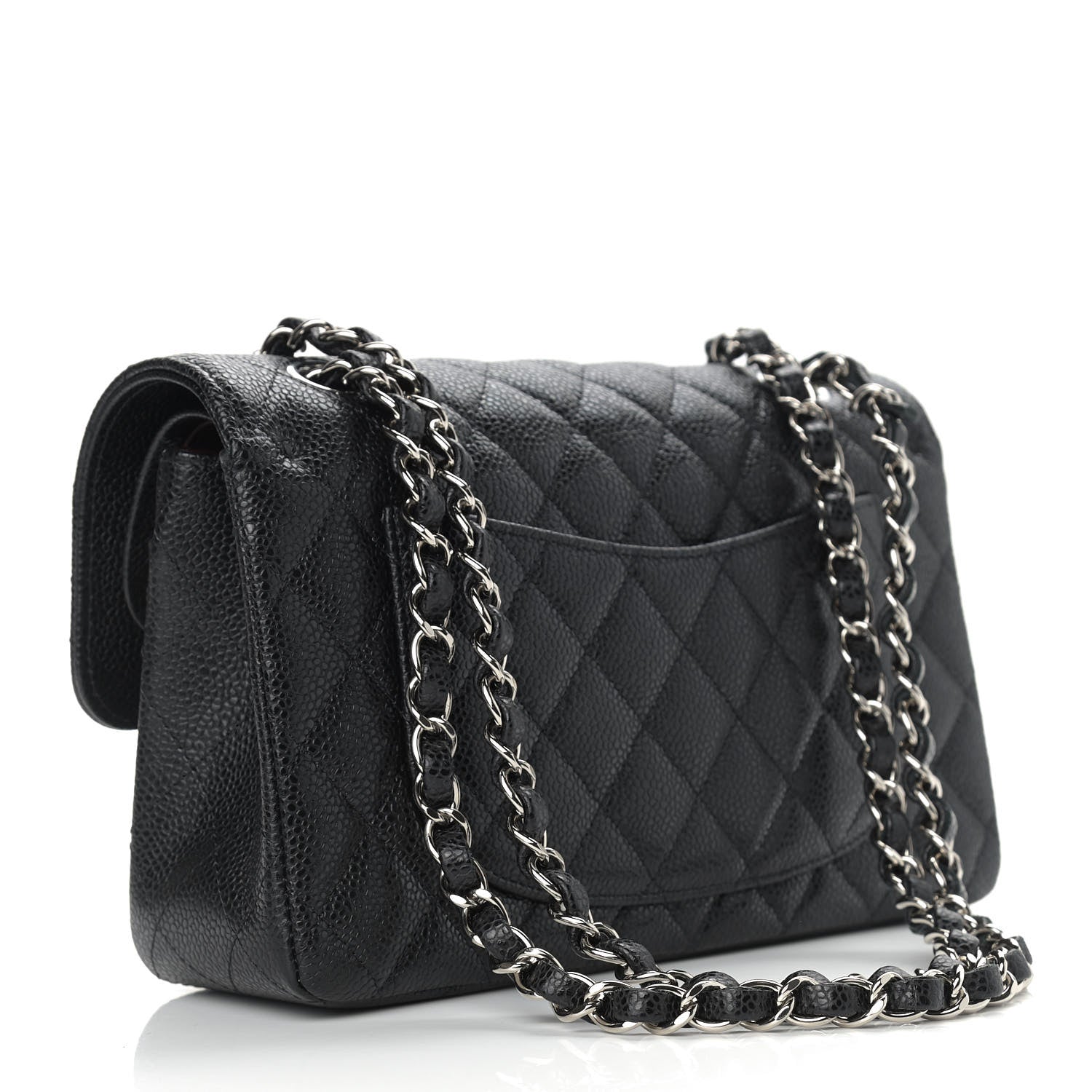 Chanel Caviar Quilted Small Double Flap Black 3 of 9