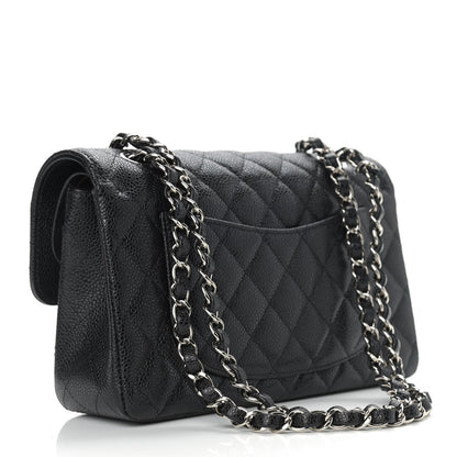 Chanel Caviar Quilted Small Double Flap Black 3 of 9