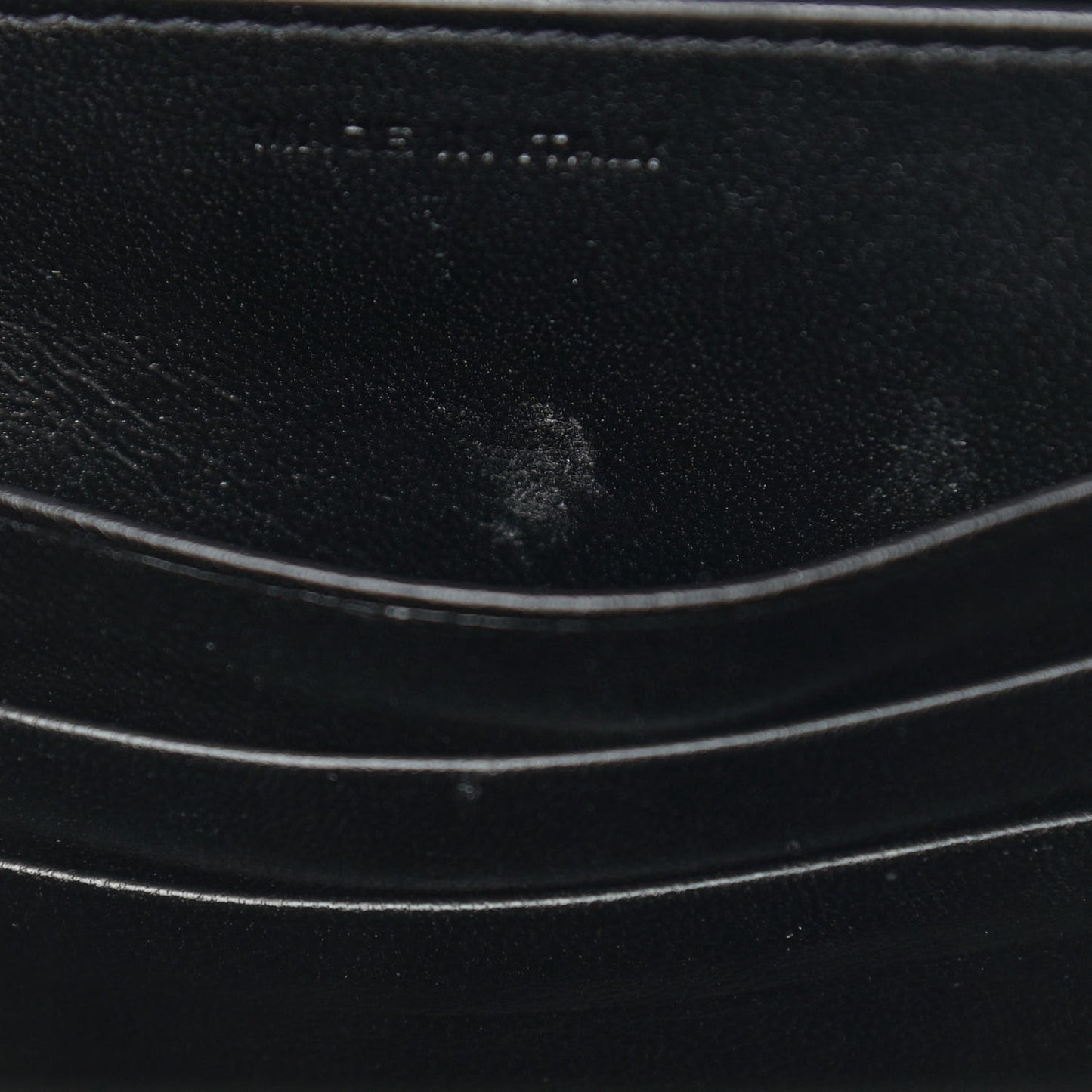 Grain De Poudre Monogram Cassandra Chain Wallet Dark Smog