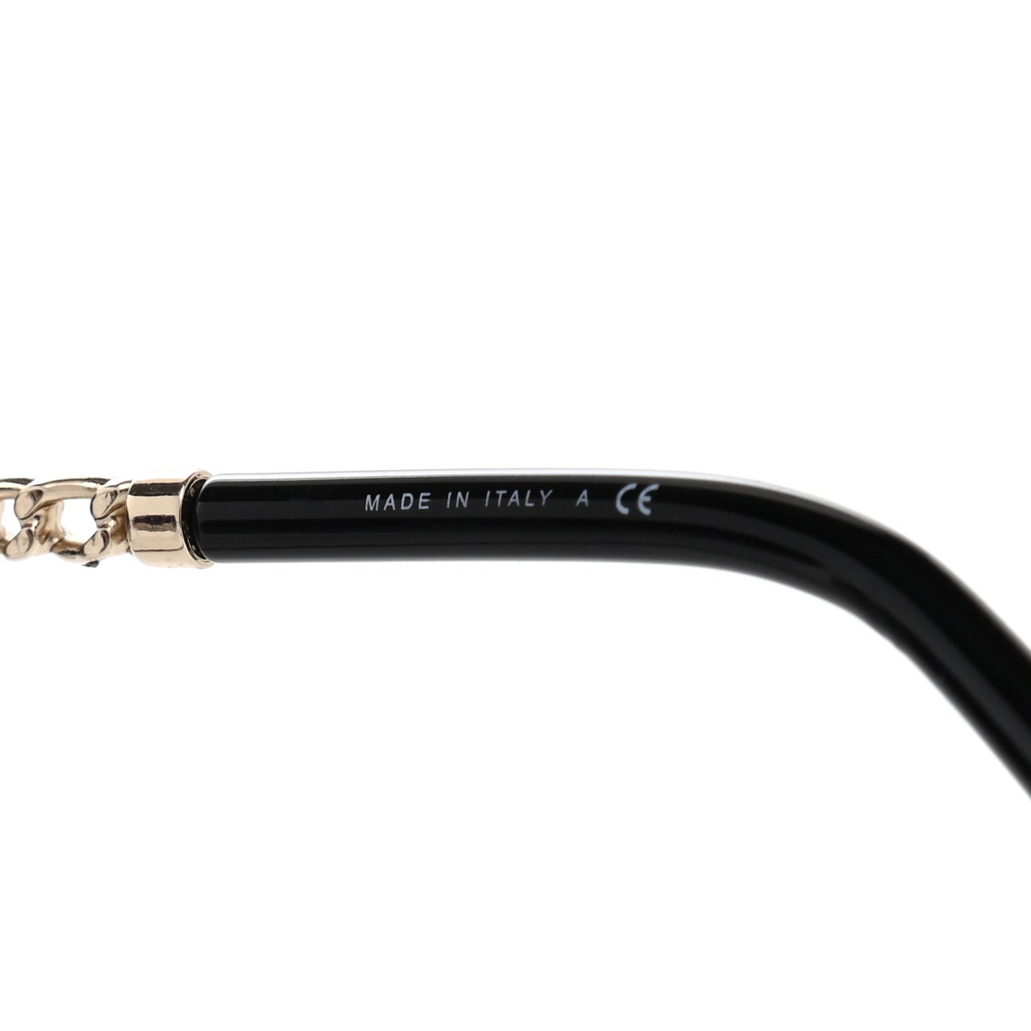 Round Chain Sunglasses 4245 Gold