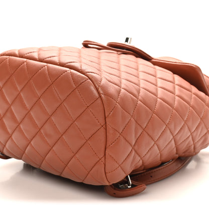 Chanel Lambskin Quilted Small Urban Spirit Backpack Brown 10 of 10