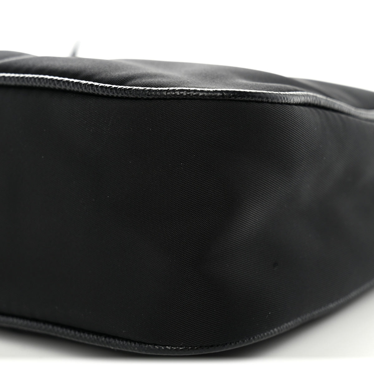 Tessuto Nylon Saffiano Mini Re-Edition 2005 Bag Black