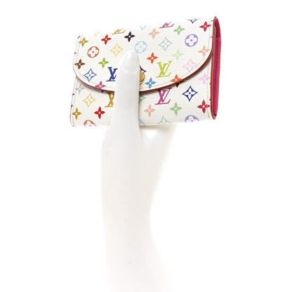 Louis Vuitton LV X TM Monogram Multicolor Rosalie Coin Purse White Kawaii Pink 2 of 6